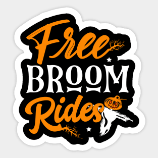 Free Broom Ride Sticker